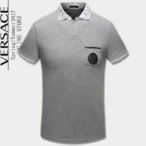 2色可選 VERSACE ヴェルサーチ 肌触りの気持ちい? 半袖Tシャツ 2026春夏 ポップ
