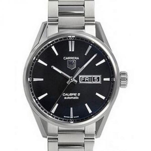 高級感 タグ・ホイヤー TAG HEUER カレラ キャリバー5  WAR201E.BA0723  デイデイト搭載の3針モデル 41mm 時計 メンズ.208.