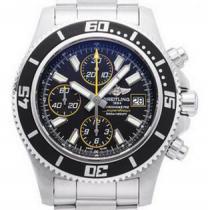 ブライトリング BREITLING スーパーオーシャン クロノグラフ アビスイエロー A110B82PSS  500m防水時計 メンズ.202.