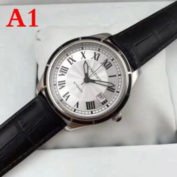 100％本物保証2025新作 CARTIER ファッション 人気カルティエ 5色選択可男性用腕時計.199.