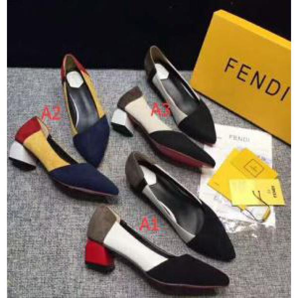 フェンディ FENDIHOT100%新品 3色可選2026最新入荷 太ヒール/スティックヒール