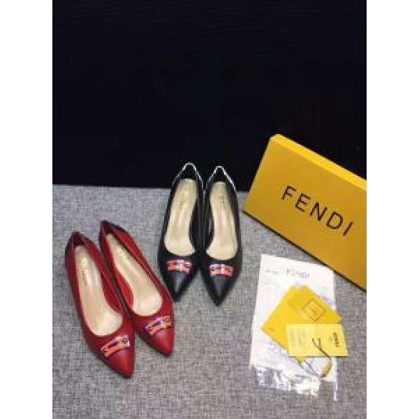 抜群な存在感 2色選択可 ハイヒール 2026新款 フェンディ FENDI