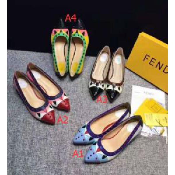 低めのヒール HOT2025フェンディ FENDI 爆買い得価 4色選択可