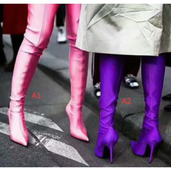 バレンシアガ BALENCIAGA ブーツ 超激得2026スタイリッシュな印象 4色可選
