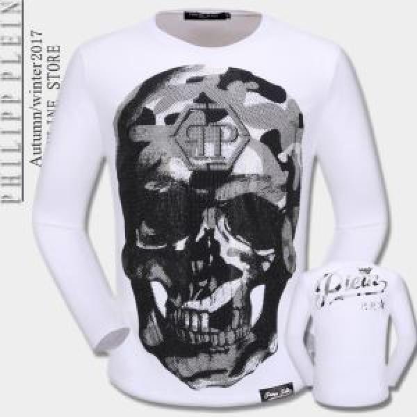 赤字超特価2025 2色可選 長袖フィリッププレイン頑丈な素材  PHILIPP PLEIN