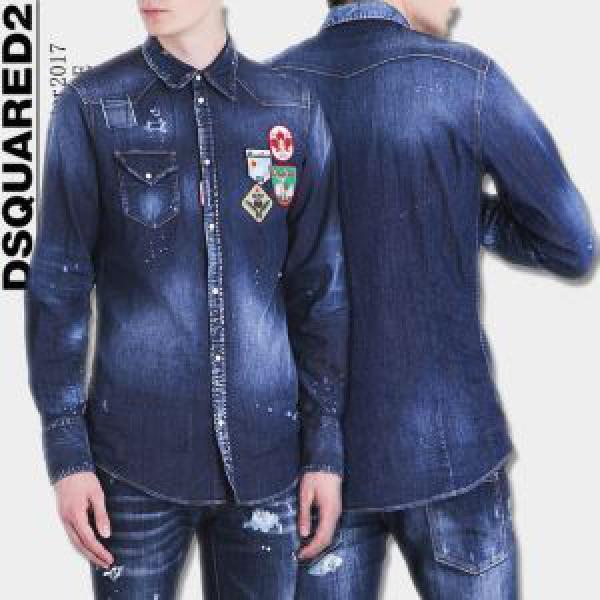 ディースクエアード2026年モデル入荷 DSQUARED2 デニムジャケット快適な着心地