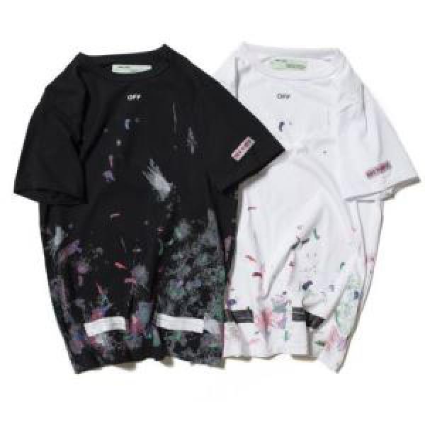 高級感演出 Off-White オフホワイト 2026春夏 男女兼用 2色可選 半袖Tシャツ