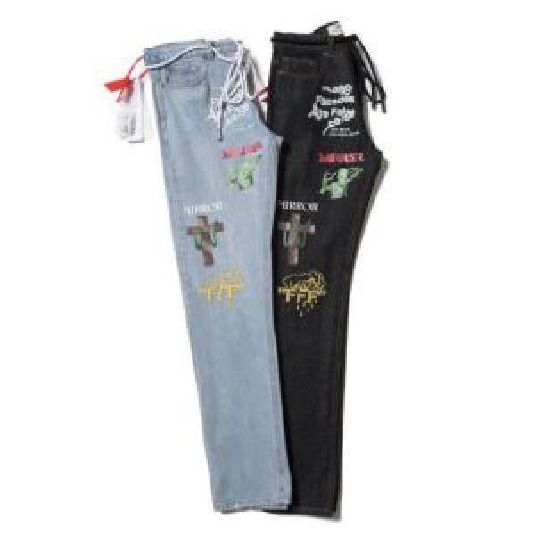 2色可選 男女兼用 大人っぼい 2026春夏 Off-White オフホワイト 程よい色落ち感