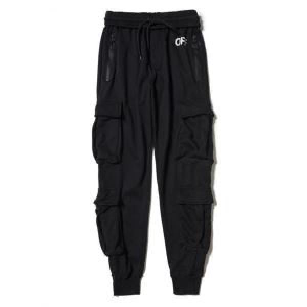 2026春夏 男女兼用 お洒落に魅せる Off-White オフホワイト 細身効果