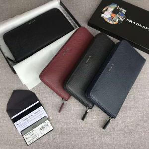 3色可選綺麗に決まるフォルム！プラダ 品質保証2026 PRADA 財布.158.
