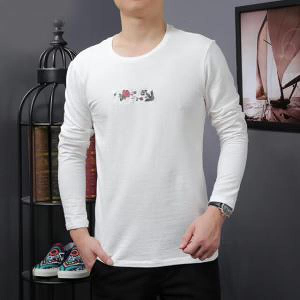 アルマーニ ARMANI 2026春夏 長袖Tシャツ 3色可選 【大人気】定番商品 高品質