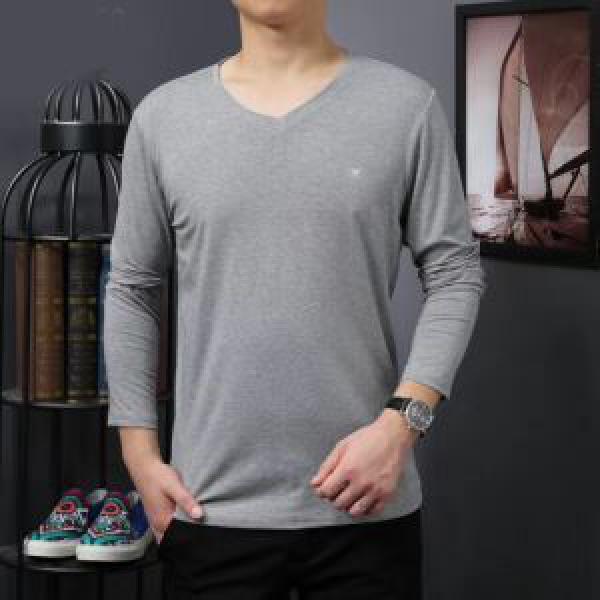 雑誌掲載アイテム 4色可選 長袖Tシャツ 魅惑 アルマーニ ARMANI 2026春夏