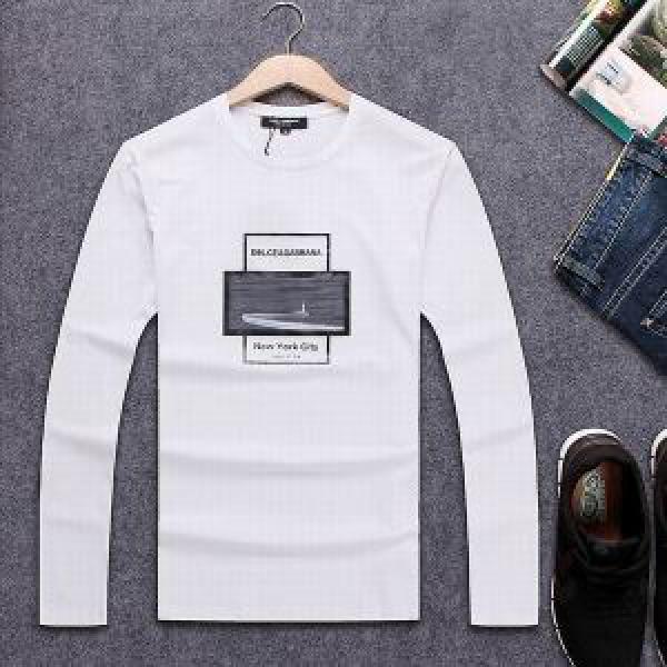 2026春夏 3色可選 ドルチェ＆ガッバーナ Dolce&Gabbana 長袖Tシャツ モデル大絶賛?