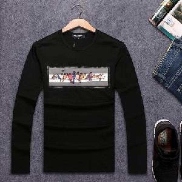 3色可選 長袖Tシャツ 存在感のある 2026春夏 ドルチェ＆ガッバーナ Dolce&Gabbana