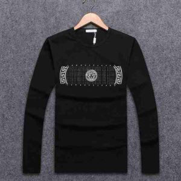 2026春夏 ヴェルサーチ VERSACE 長袖Tシャツ 海外セレブ愛用 3色可選