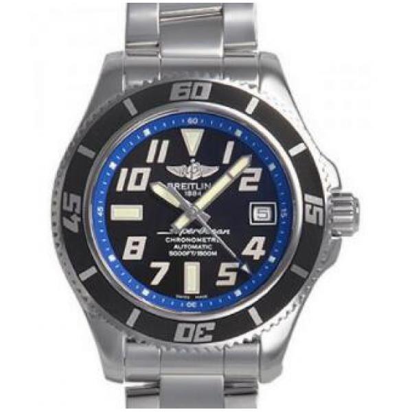 使い勝手にブライトリング BREITLING スーパーオーシャン 42 A187B31PSS  高精度　メンズ腕時計.202.