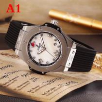 配信早速 2026新作 男性用腕時計38mm&times;11mm  多色選択可 ウブロ HUBLOTミネラル水晶ガラス.178.
