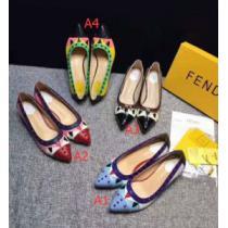 低めのヒール HOT2025フェンディ FENDI 爆買い得価 4色選択可