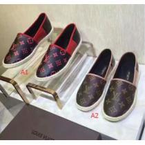 脱ぎ履きしやすい 存在感◎ 2色可選 ルイ ヴィトン LOUIS VUITTON カジュアルシュッズ 2025秋冬