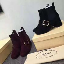 上品上質 プラダ ブーティー 2色可選 PRADA 2026最新入荷