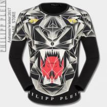 2026秋季上品上質2色可選 長袖 フィリッププレイン 着回し度抜群PHILIPP PLEIN