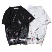 高級感演出 Off-White オフホワイト 2026春夏 男女兼用 2色可選 半袖Tシャツ