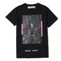 落ち着いた感覚 Off-White オフホワイト 2026春夏 男女兼用 半袖Tシャツ