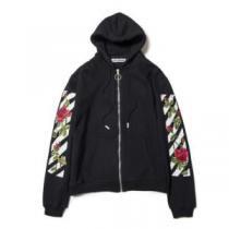 スタイリッシュな印象 Off-White オフホワイト 17ss こだわりのコート 男女兼用