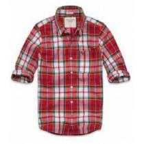 限定品　ABERCROMBIE&FITCH アバクロンビー&フィッチ　目を引く珍しい半袖シャツメンズブランド