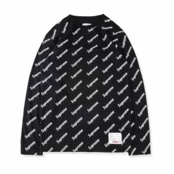 4色可選 長袖Tシャツ シュプリーム SUPREME めちゃくちゃお得 JA  Supreme 17FW week6 Logo 2026秋冬