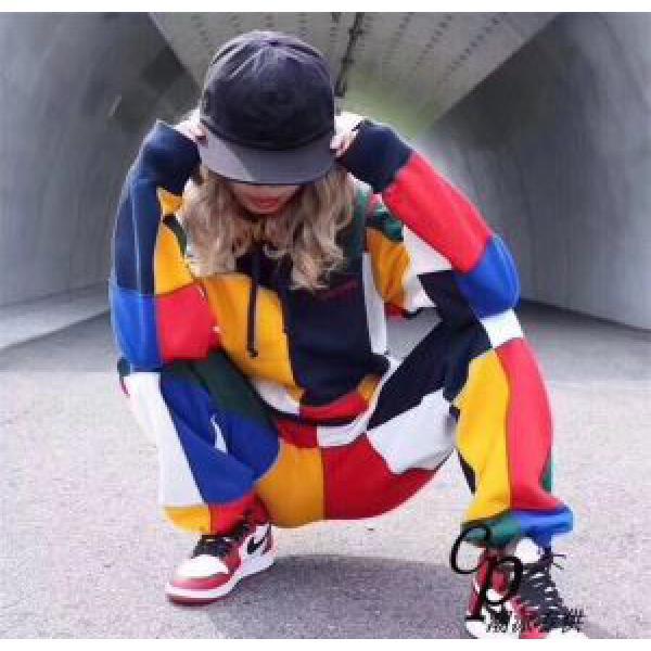 スタイリッシュな印象 2026秋冬 風合いの出る Supreme 17FW Patchwork Hooded Sweatshirt