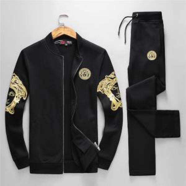2025秋冬 ヴェルサーチ VERSACE 2色可選 上下セット 大人の個性を。