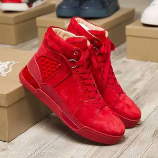2026新款 Christian Louboutinクリスチャンルブタン 個性的 ハイトップシューズ4色可選