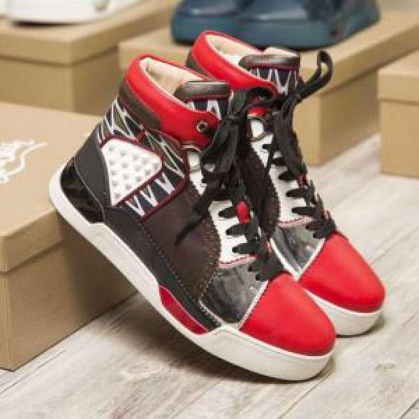 希少価値大！ 2026クリスチャンルブタン Christian Louboutin ハイトップシューズ