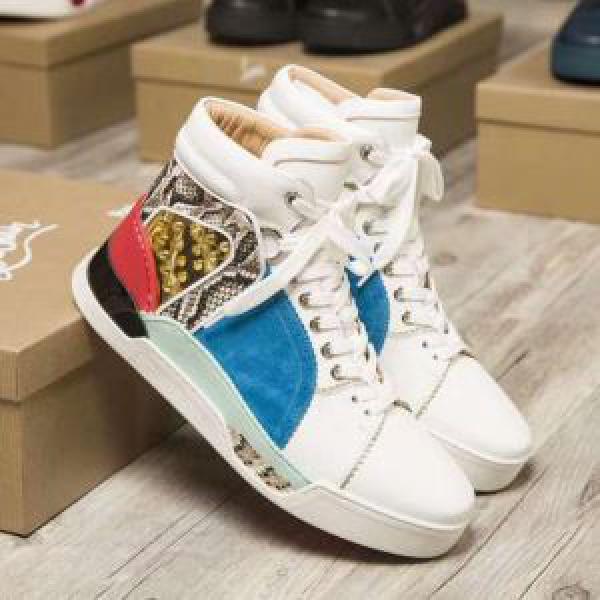 最安値に挑戦 ハイトップシューズ2026 クリスチャンルブタン Christian Louboutin