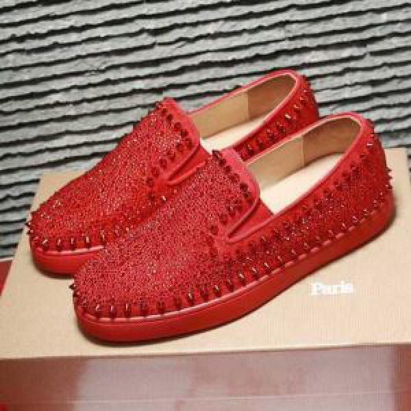 ファッション 人気 2026秋冬季超人気 クリスチャンルブタン Christian Louboutin スリップオン