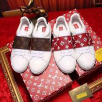 大人のおしゃれに 2026秋冬 SUPREME X LV  2色可選 スニーカー 軽量で疲れにくい