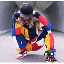 スタイリッシュな印象 2026秋冬 風合いの出る Supreme 17FW Patchwork Hooded Sweatshirt