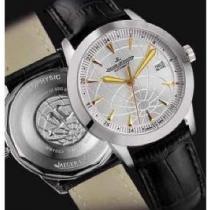 大活躍　JAEGER-LECOULTRE ジャガールクルト サファイヤクリスタル風防  長年愛用している男女兼用腕時計 ブランド 高級 9色可選.193.
