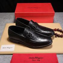 FERRAGAMO 2026秋冬季超人気 魅惑 フェラガモ 革靴