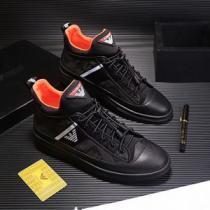 ハイトップシューズ 2色可選最安値に挑戦 ARMANI アルマーニ2026-2026年モデル入荷