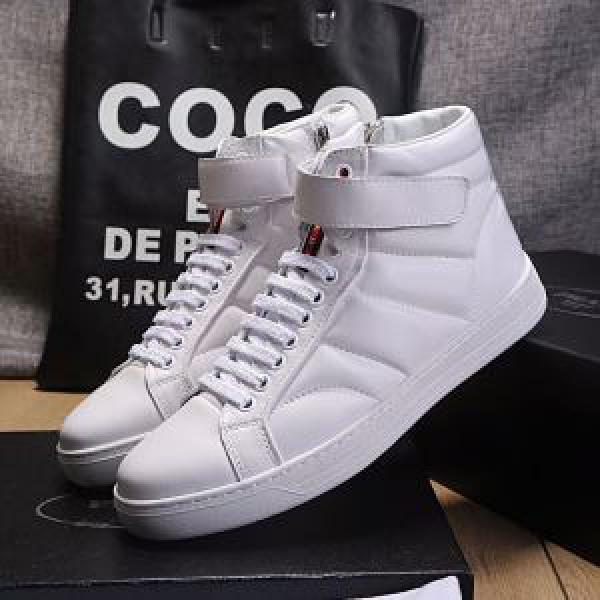 目玉商品 ハイトップシューズ 2色可選 HOT本物保証 2026 プラダ PRADA