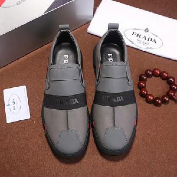 2026秋冬季超人気 2色可選 首胸ロゴ  カジュアルシューズプラダ PRADA