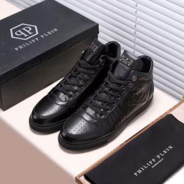 PHILIPP PLEIN 欧米韓流/雑誌 2026秋冬季超人気ハイトップシューズ 大絶賛！