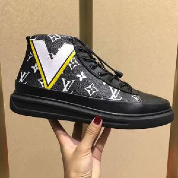 ハイトップシューズ存在感のあるお得2026ルイ ヴィトン LOUIS VUITTON