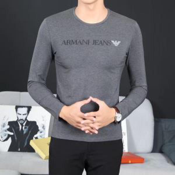 アルマーニ ARMANI 2026秋冬 上質 大人気！ 3色可選 長袖Tシャツ 素敵