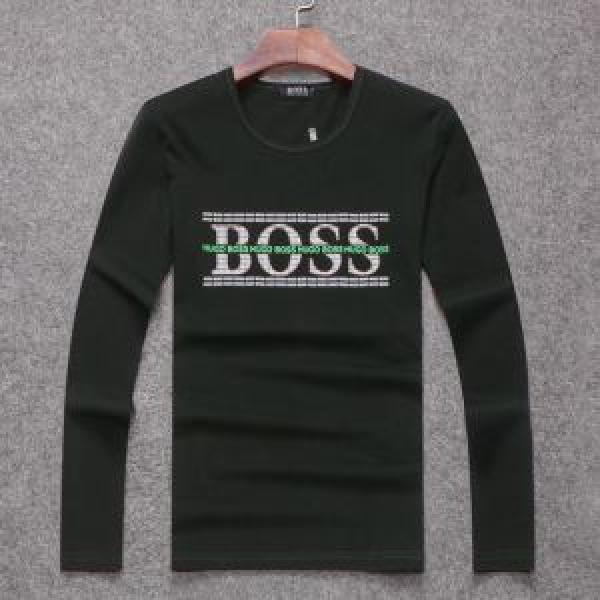 長袖Tシャツ ヒューゴボス HUGO BOSS 3色可選 2026秋冬 落ち着いた感覚