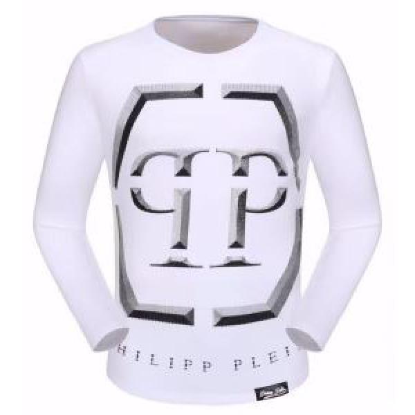 フィリッププレイン PHILIPP PLEIN 2色可選 2026秋冬 大人気再登場 長袖Tシャツ