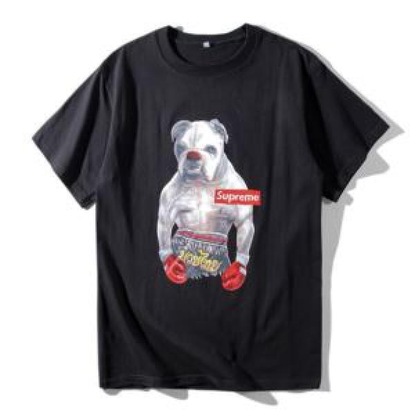 爆買い2026  SUPREME人気ブランド  シュプリーム3色可選 半袖Tシャツ