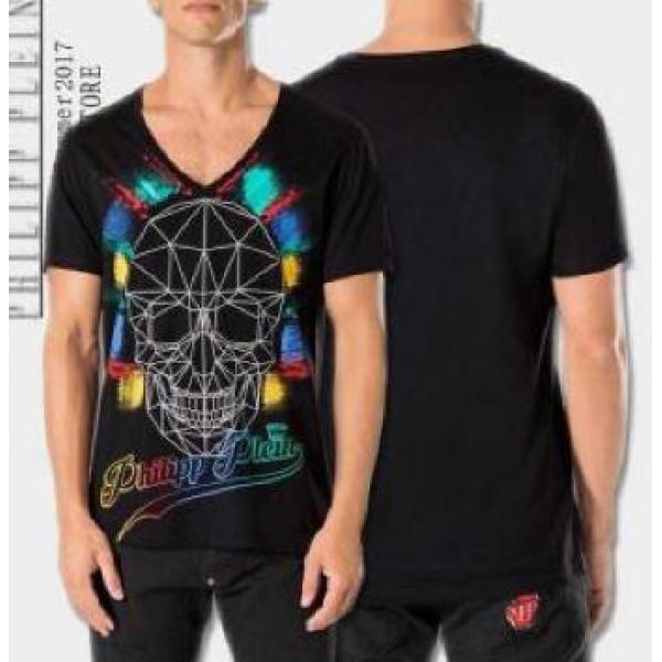 最高の触感　フィリッププレイン PHILIPP PLEIN 　十分な存在感を放つ半袖tシャツブランドメンズ